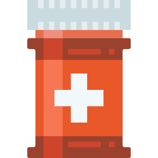 Drugs medicine pills tablet icon