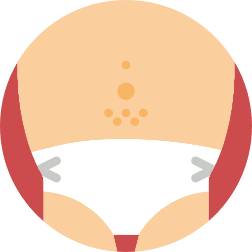 Fat anatomy medical obesity icon