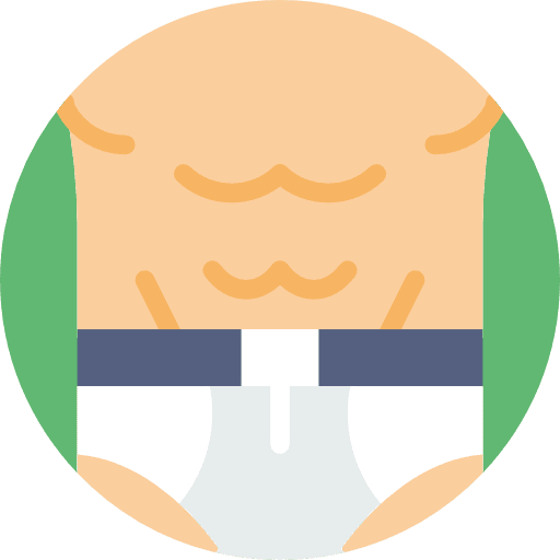 Fit fit muscles body parts icon