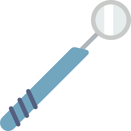 Mirror medical laryngeal mirror mirror icon