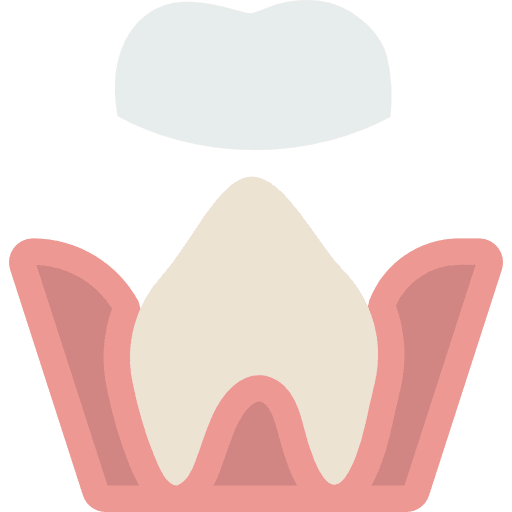 Molar mouth teeth medical icon