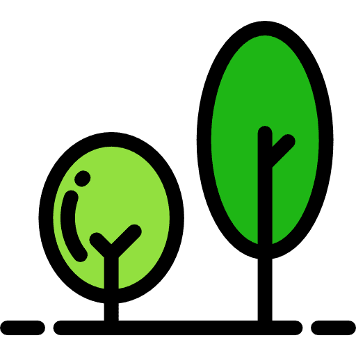 Trees nature landscape trees icon
