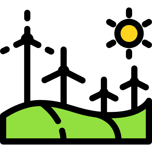 Windmill windmill nature ecology icon