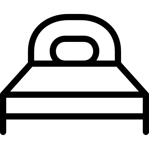 Furniture furniture bed bedroom icon