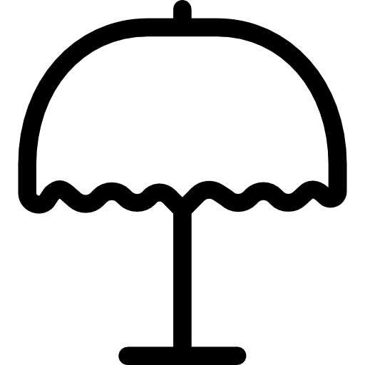 Light table lamp illumination light icon