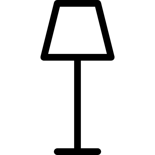 Technology furniture and household technology lamp icon