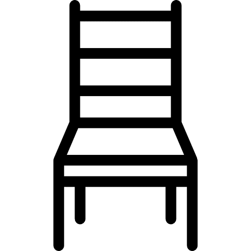 Chair chair comfortable comfort icon