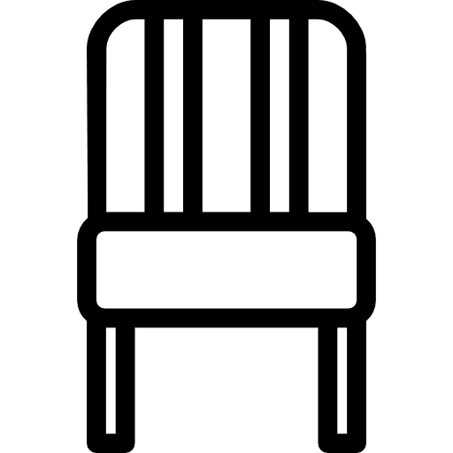 Chair comfortable comfort furniture icon