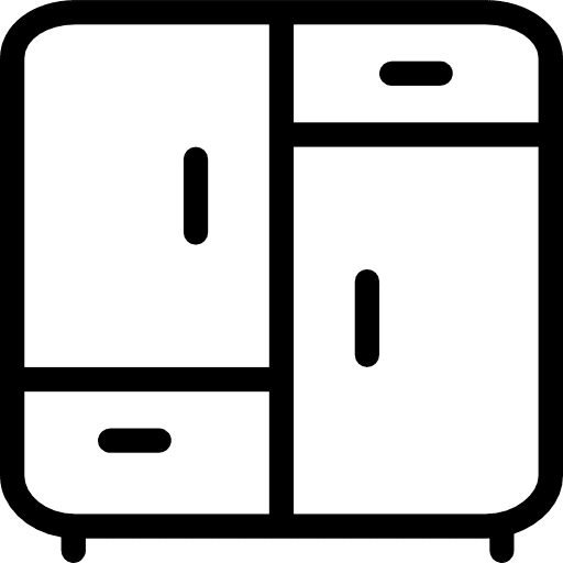 Chest of drawers antique chest of drawers furniture and household icon