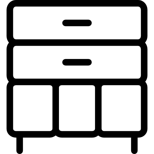 Chest of drawers elegant furniture and household antique icon