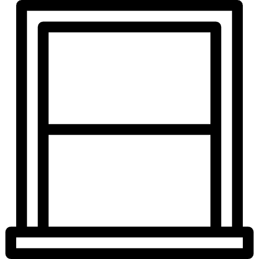 Window decoration furniture and household window icon