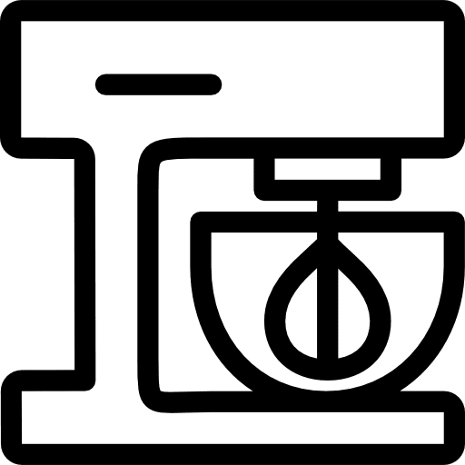 Cooking kitchenware meat grinder tools and utensils icon