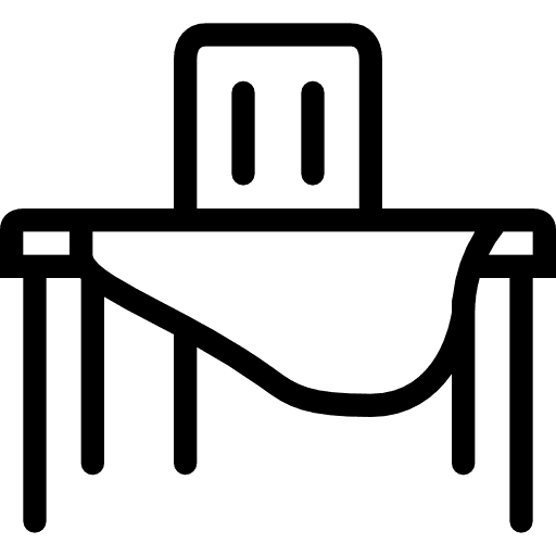 Elegant dining room chairs antique icon