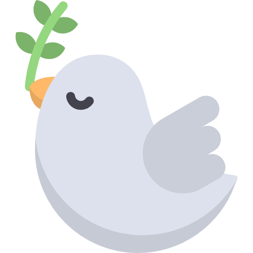 Dove pigeon peace dove icon
