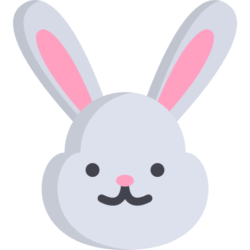Easter bunny mammal pet wildlife icon
