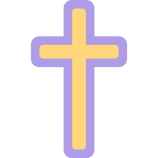 Cross faith religious religion icon