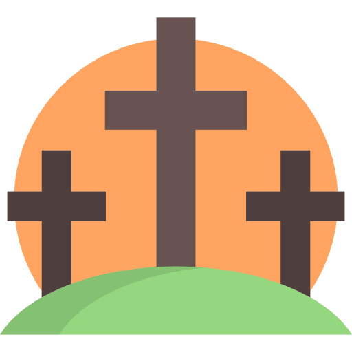 Calvary christian calvary easter icon