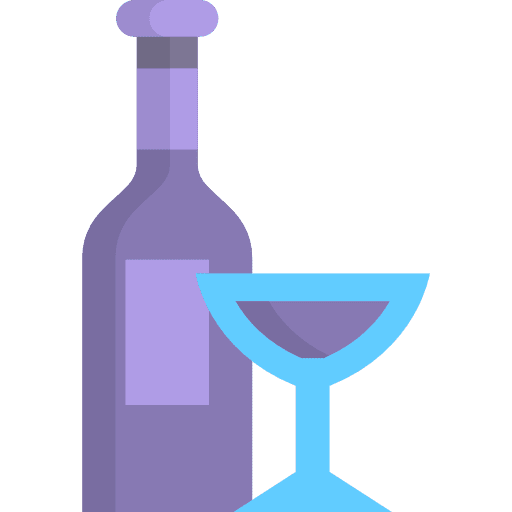 Wine wine wine bottle alcoholic drinks icon