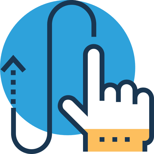 Click clicking hand hands and gestures icon