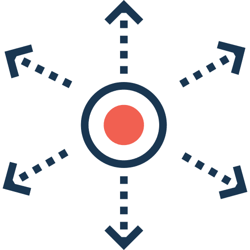 Move arrows multimedia option directions icon