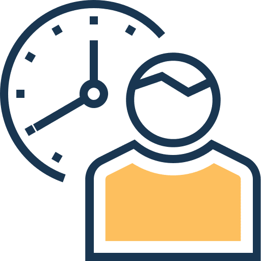 Work schedule work schedule time clock icon
