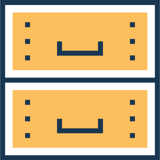 Cabinet filing cabinet file cabinet icon