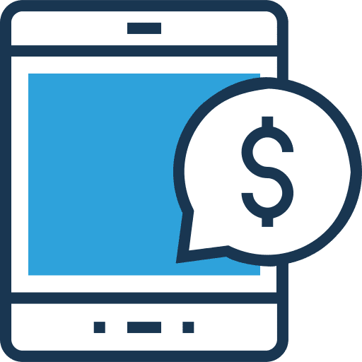 Smartphone touch screen mobile phone smartphone icon