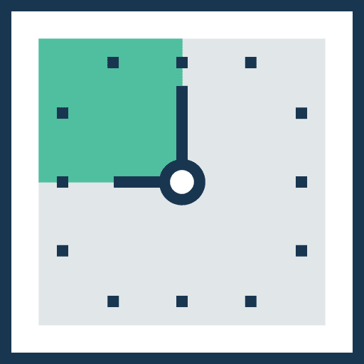 Clock tool tools and utensils watch icon