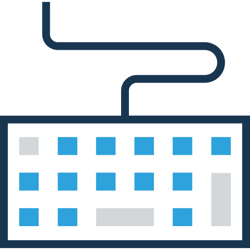 Keyboard electronic technology computing icon