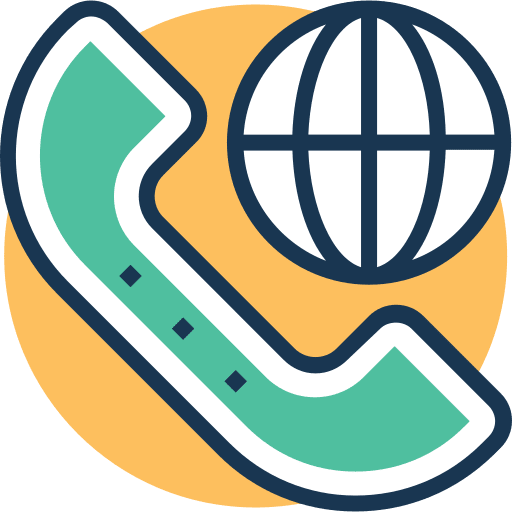 Phone call communications phone telephone call icon