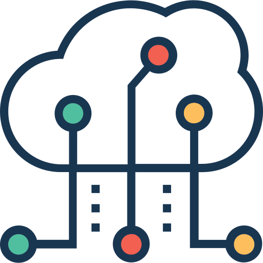 Cloud computing multimedia multimedia option storage icon