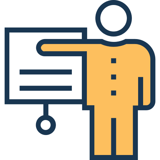 Presentation graphic humanpictos business and finance icon