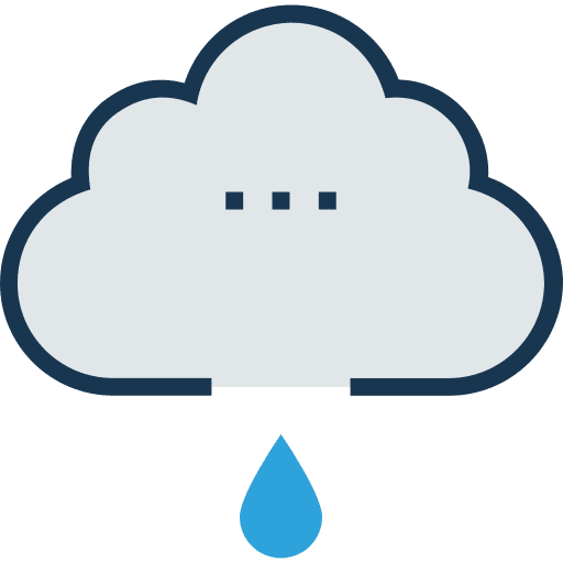 Rain rain rainy storm icon