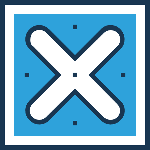 Close cancel equis error icon