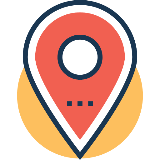 Placeholder interface map location signs icon
