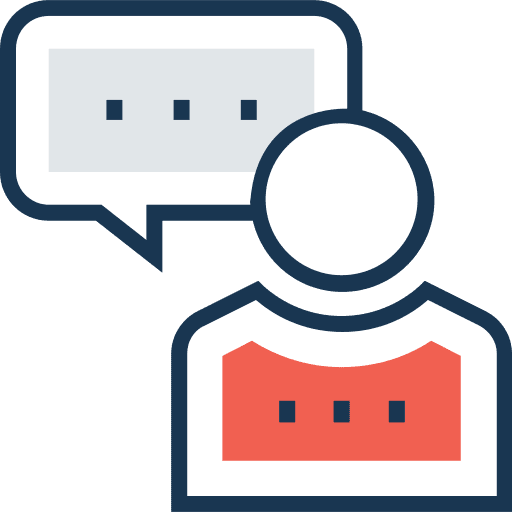 User user chat people icon