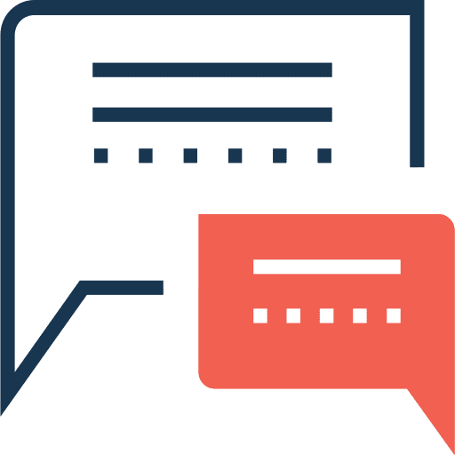 Chat communications multimedia chat icon