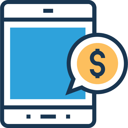 Smartphone touch screen smartphone cellphone icon