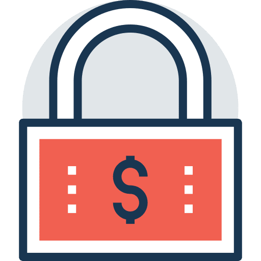 Padlock locked padlock tools and utensils icon