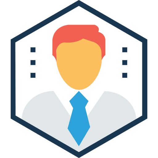 Businessman people profession job icon