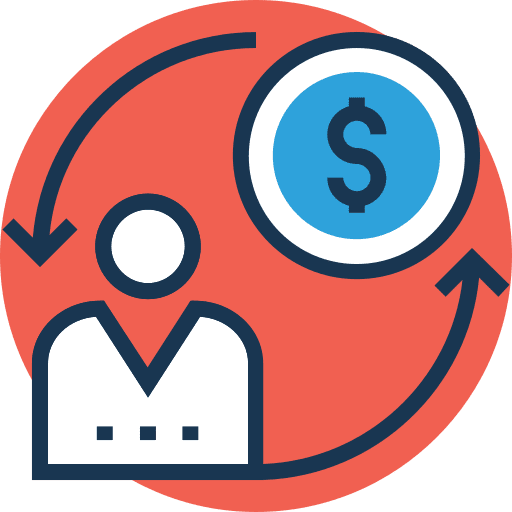 Coin currency coin cash icon