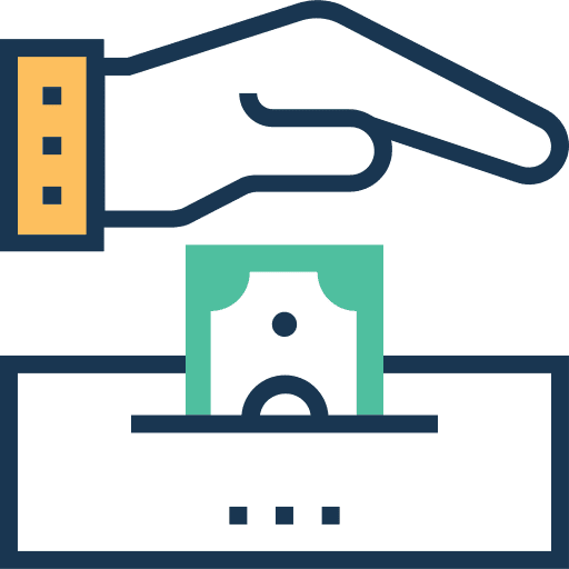 Payment method business banking money icon