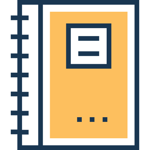 Agenda agenda phone number notebook icon