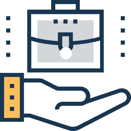 Briefcase bag suitcase briefcase icon