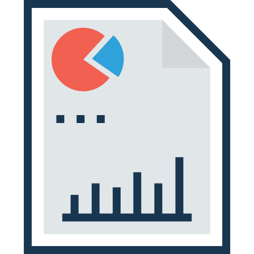 File archive analytics interface icon