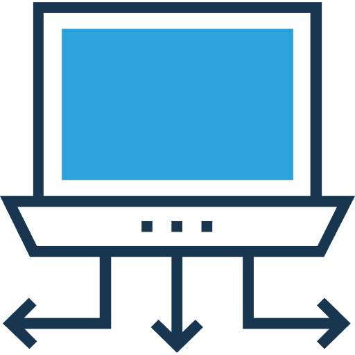 Laptop computer laptop computing icon