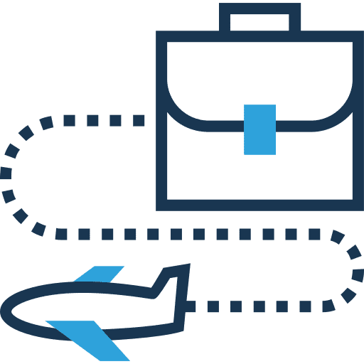 Travel airport travel flight icon