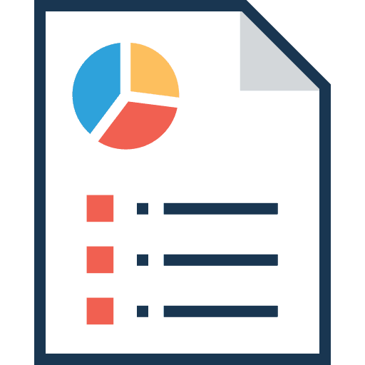 Analytics business profits seo and web icon