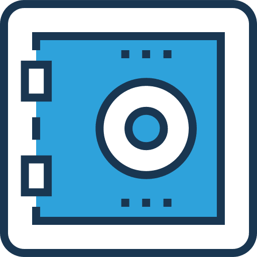 Safebox business security business and finance icon
