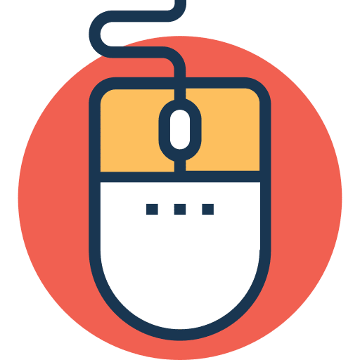 Mouse technology electronic clicker icon